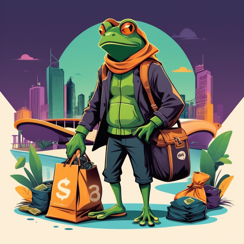 Razgon Shopping Frog